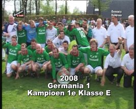 2008 Germania kampioen 1e klasse