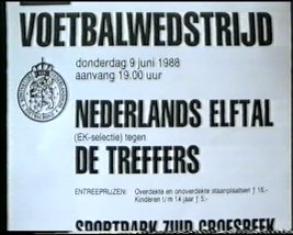 1988 Treffers - Nederlands elftal